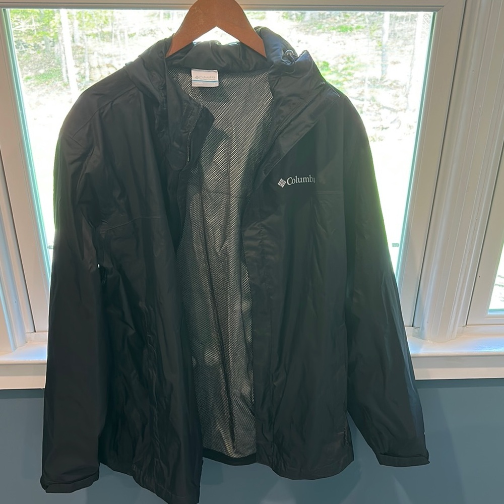 Columbia Charcoal Hooded Jacket